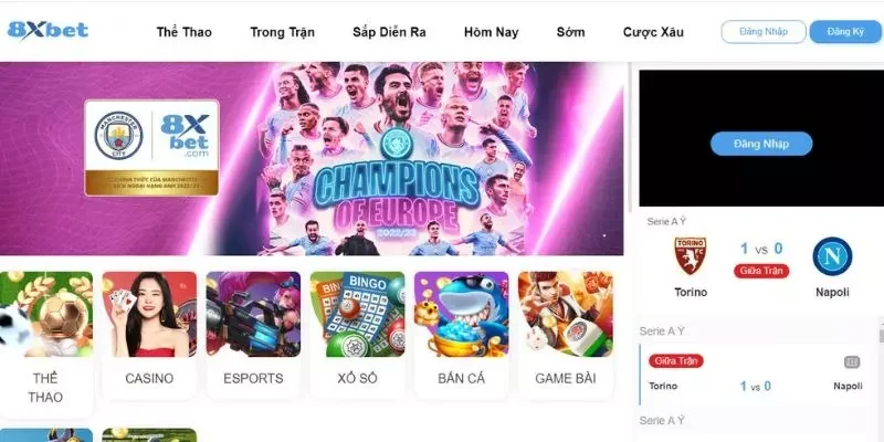 Thông tin giới thiệu nhà cái 8XBET